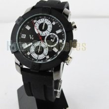 Fashion Wrist Watch Analog Mens Womens Quartz Rubber