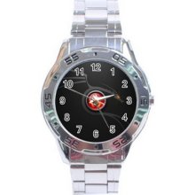 Fire Dragon Stainless Steel Analogue Menâ€™s Watch For Gift