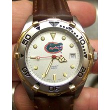 Florida Gators Mens Watch Logoart All Star W/ Leather