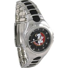 Florida State Seminoles wrist watch : Florida State Seminoles (FSU) Stainless Steel Victory Watch