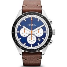 Fossil Edition Sport Chronograph Leather Watch - CH2846