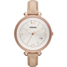 Fossil Heather Leather Ladies Watch Es3133