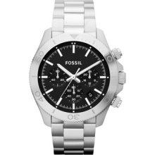 Fossil Men's Retro Traveler Stainless Steel Watch Ch2848