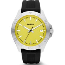 Fossil Men's Retro Traveler Silvertone Watch Men's