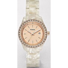 Fossil Mini Stella Pearlized Ladies Watch Es2864