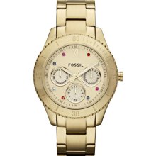 Fossil Stella Gold-Tone Ladies Watch ES3210