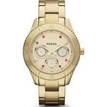 Fossil Stella Stainless Steel Watch Gold-Tone - ES3210