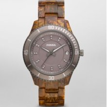 Fossil Stella Womes ES3087 Resin Boyfriend Inspired Watch