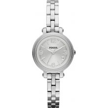 Fossil Women's Heather ES3135 Silver Stainless-Steel Analog Quartz Watch with Silver Dial