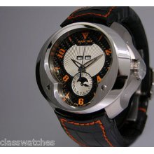 Franc Vila Fva 7 Annual Calendar, Moon Phase,orange Accents,limited, $27,200