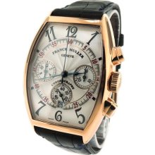 Franck Muller Chronograph 5850 Ccat 18k Rose Gold Automatic 32mm Watch