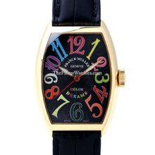 Franck Muller Curvex Color Dreams Yellow Gold 5850SCCOLDRM Watch