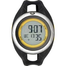 Freestyle Black Polyurethane Strap Digital Grey Dial Men's watch #FS90435