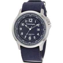 Freestyle Men Ranger Field Case Push Button Light Watch Japanese Quartz