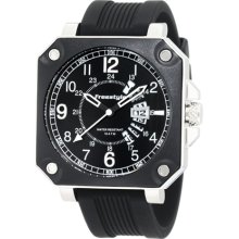 Freestyle Men's Trooper 101166 Black Silicone Analog Quartz Watch with Black Dial