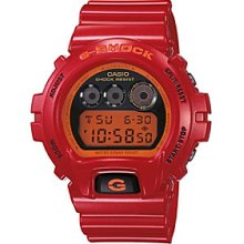 G-Shock Mirror Metallic Digital with Red Metallic Gloss Resin Band