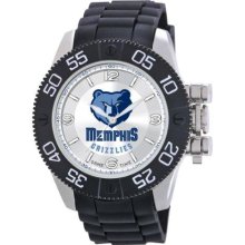 Game Time Nba-Bea-Mem Men'S Nba-Bea-Mem Beast Memphis Grizzlies Round Analog Watch