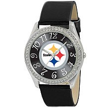 Gametime Pittsburgh Steelers Women's Glitz Watch