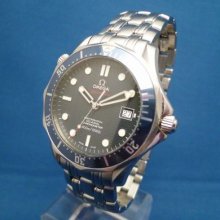 Gents Stainless Steel Omega Seamaster Professional Co-axial Automatic Wristwatch