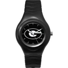 Georgia Bulldogs UGA Shadow Black Sport Watch With White Logo