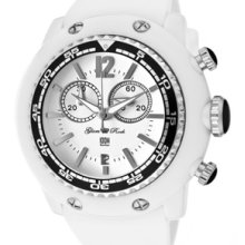 Glam Rock Watches Women's Miami Beach Chrono White Dial White Resin Ca