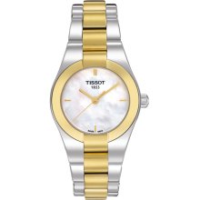 Glam Sport Women's Quartz Watch - Mother-of-Pearl Dial With Stainless Steel Bracelet