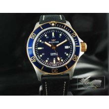 Glycine Watch Combat Sub 2-tone Blue Automatic 3863.38 B6-LB9