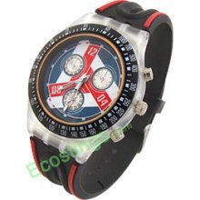 Good Jewelry Men's Women's Sports Watch + Rubber Strap