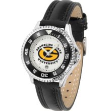 Grambling State Tigers Competitor Ladies Watch with Leather Band