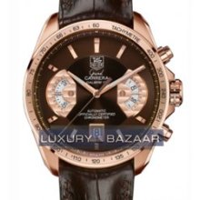 Grand Carrera Automatic Chronograph (RG / Brown / Leather )