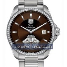 Grand Carrera Automatic (SS - Diamonds / Brown / SS )