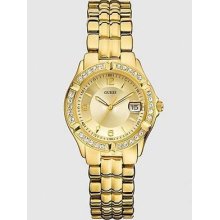 Guess Dazzling Sporty Mid-size Watch - Gold U85110l1