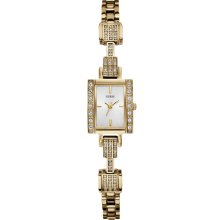 GUESS Yellow Gold-Tone Delicate Retro Glamour