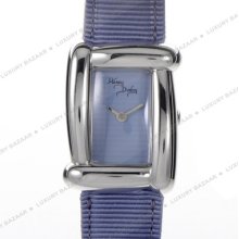 Henry Dunay Blue Satin Leather Strap W6005blugr