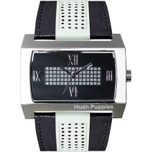 Hush Puppies Black and White Mens Watch 3315L2502