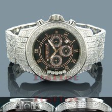 Ice Time Watches Ice Time Mens Diamond Watch 1.30ct