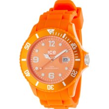 Ice-Watch Men's SI.OE.B.S.09 Sili Collection Orange Plastic and Silico