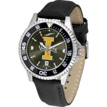 Idaho Vandals Competitor AnoChrome Men's Watch with Nylon/Leather Band and Colored Bezel