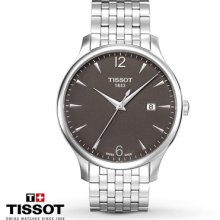 In Box Tissot Men's Tradition Stainless Steel Watch T0636101106700