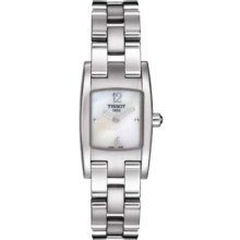 In Box Tissot Women's T-trend T3 Mother If Pearl Dial Watch T0421091111700