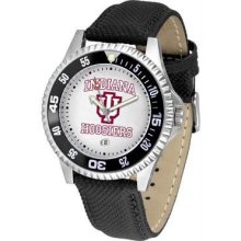 Indiana University Hoosiers Men's Leather Sports Watch