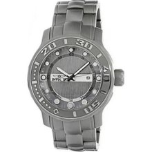 Invicta 0887 Men's Pro Diver Ocean Ghost Gray Stainless Steel Date Display Watch