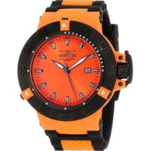 Invicta 10122 Subaqua Noma III Orange Sunray Dial Men's