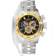 Invicta 11601 Bolt Reserve Black Gold Dial Watch