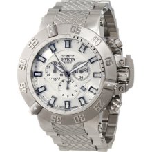 Invicta 1894 Ss Case Silver Dial Subaqua Noma Iii 500m Chronograph Diver