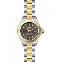 Invicta 80263 Men $595 Pro Diver Grey Dial Automatic 3h Gold Ss Watch