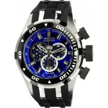 Invicta Men's 0977 Bolt II Reserve Chronograph Blue Dial Watch