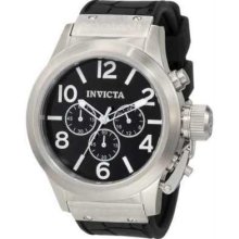 Invicta Men's Corduba Collection Swiss Elegant Chronograph Black Dial Watch 1140