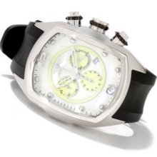 Invicta Men's Lupah Revolution Quartz Chronograph Lume Dial Polyurethane Strap Watch