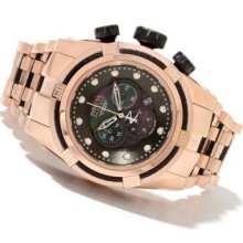 Invicta Reserve Bolt Zeus Swiss Made Quartz Chronograph Stainless Steel Bracelet Watch ROSETONE/GUNMETAL